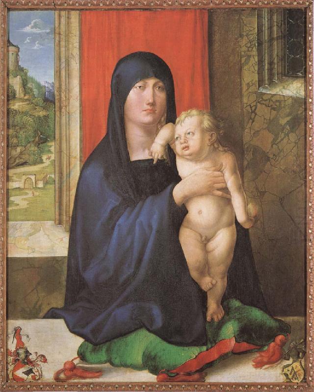 Madonna and child, Albrecht Durer